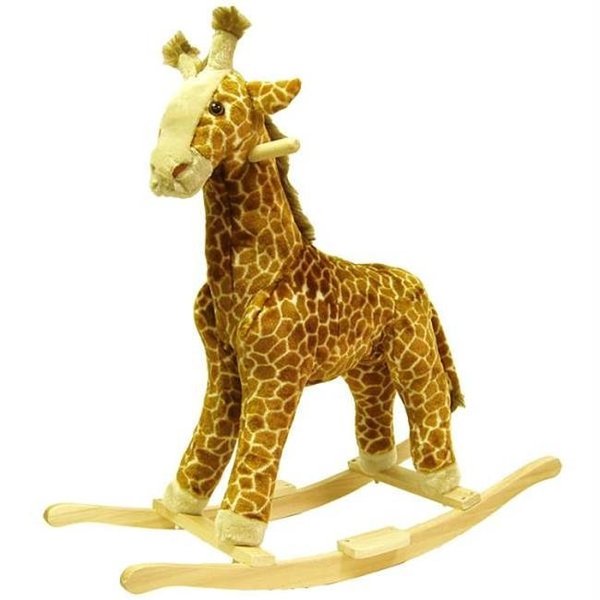 Trademark Commerce Happy Trails Giraffe Plush Rocking Animal 80-86GIRAFFE